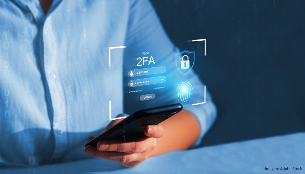 Doble factor de autenticación evita robo de identidad