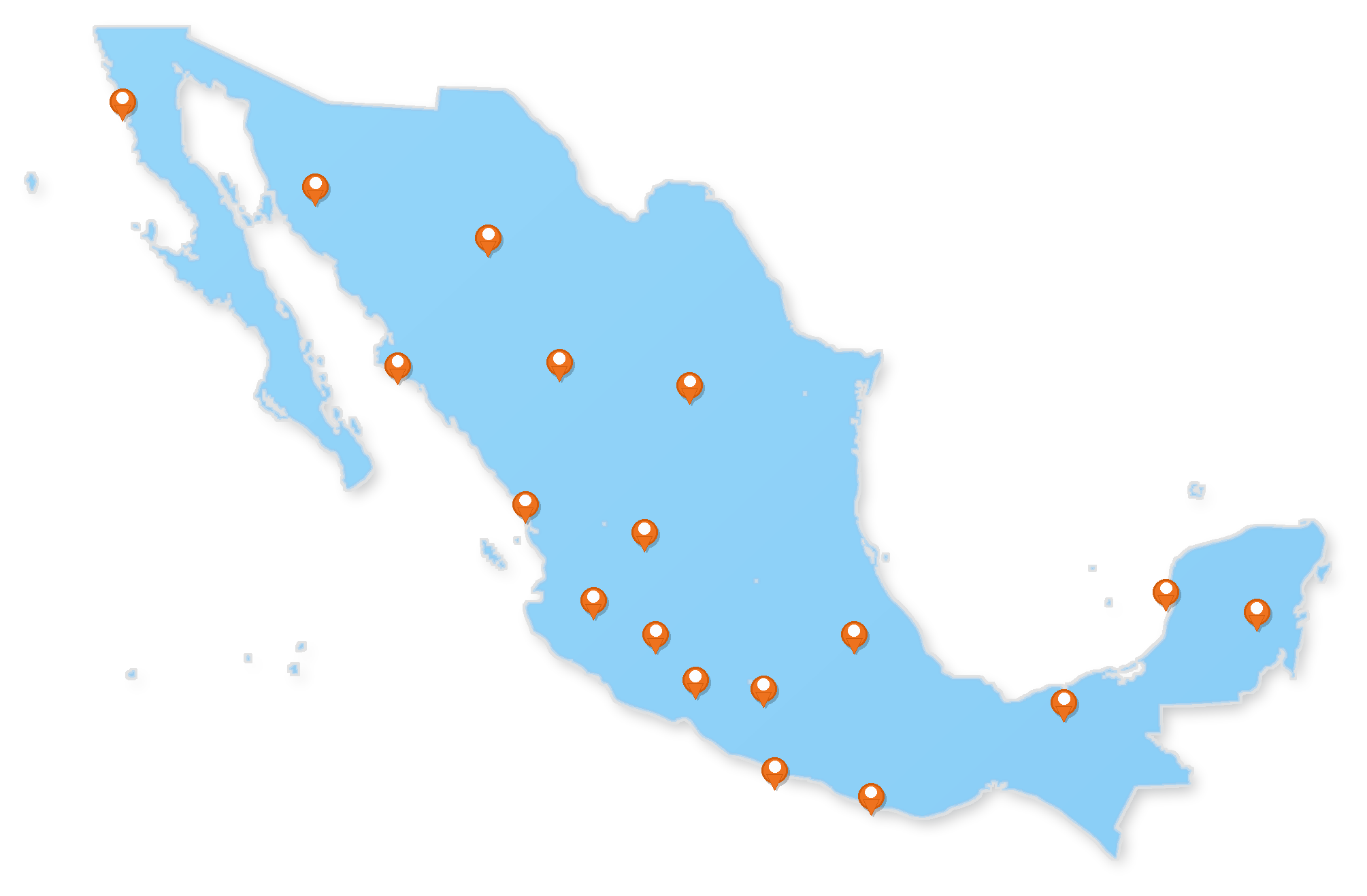 Red de distribuidores autorizados Estela en México