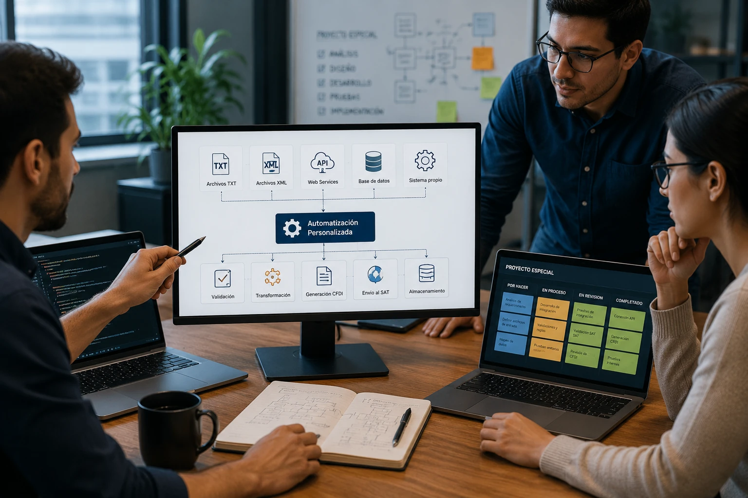 Proyectos especiales de automatización CFDI